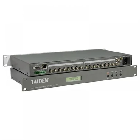 TAIDEN TMX-0808SDI2 8x8 High Definition Dijital Video Tracking Matrix Switcher (SD/HD/3G)