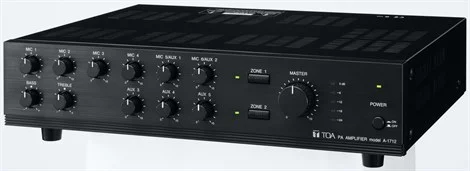 TOA A-1712 ER 120W/100V Mikser Amfi, 2-zone