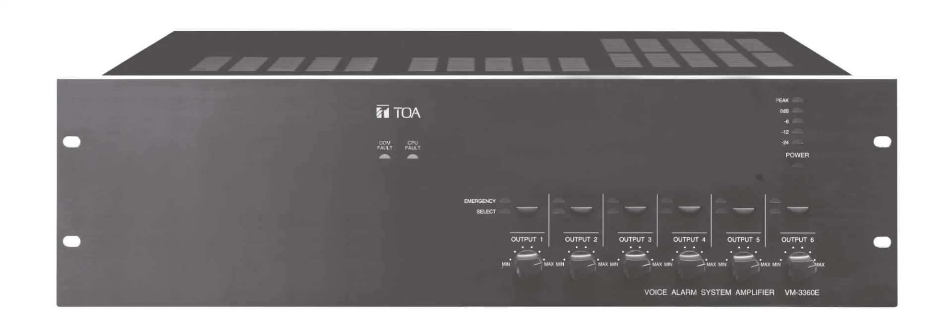 TOA VM-3360E CE ilave 6-zone Sistem Genişletme Amfisi 360W