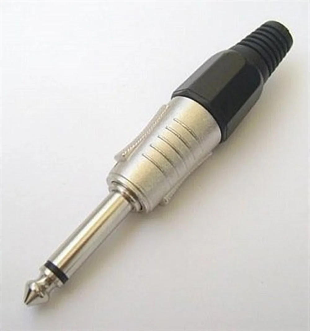 TTAF K101 6,3mm Mono Erkek Çivi Jak Kablo Tip 1/4"
