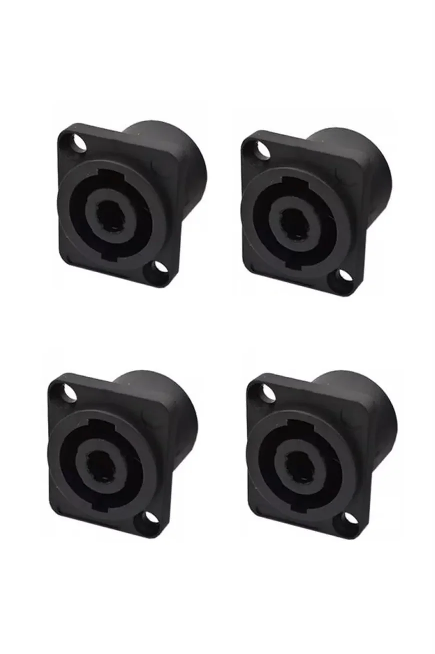TTAF STS-04 şasi tip Plastik Speakon Konnektör 4-pin 4'lü paket