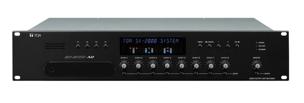 Toa Sx-2100-Ao Audio Output Unit 8 İn 8 Out