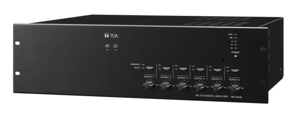 Toa Vm-3240E 6-zone Sistem Genişletme Ünitesi, 240W