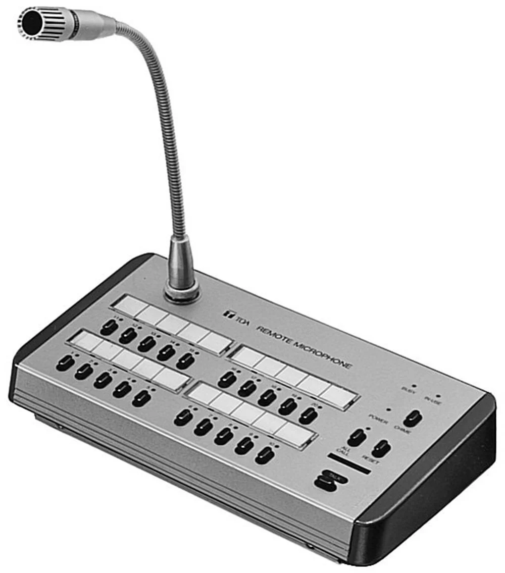 Toa Vr-1020 20 Zon Anons Mikrofonu