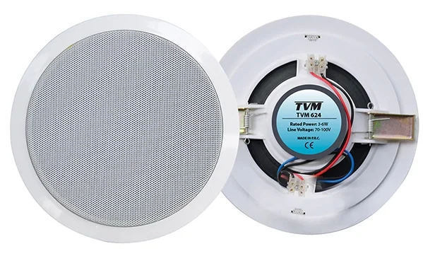 Tvm 624T 5" Tavan Hoparlörü, 3W-6W/100V