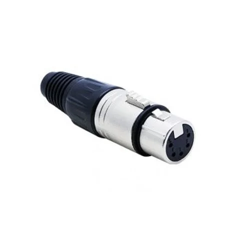 U-TEC C102 5 Pinli Dişi XLR Konnektör Fiş, Kablo Tipi