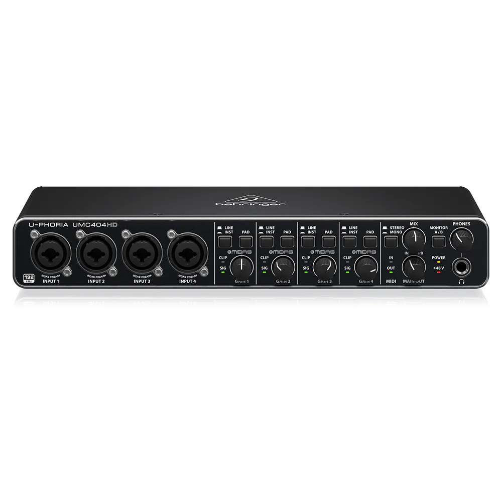 BEHRINGER UMC404HD 4x4 24-Bit/192 kHz USB Ses Kartı