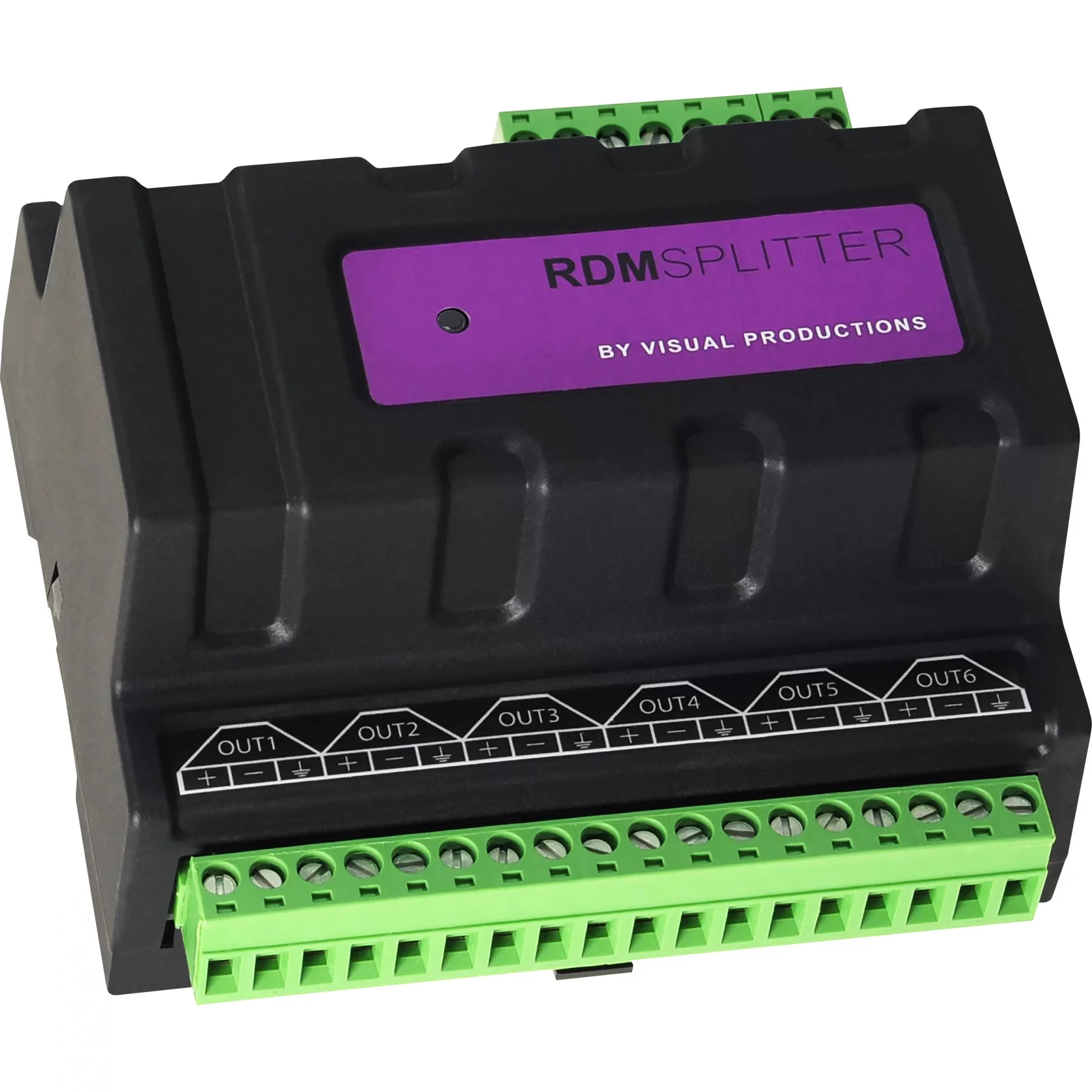 VISUAL RdmSplitter Splitter/Booster for DMX and RDM networks