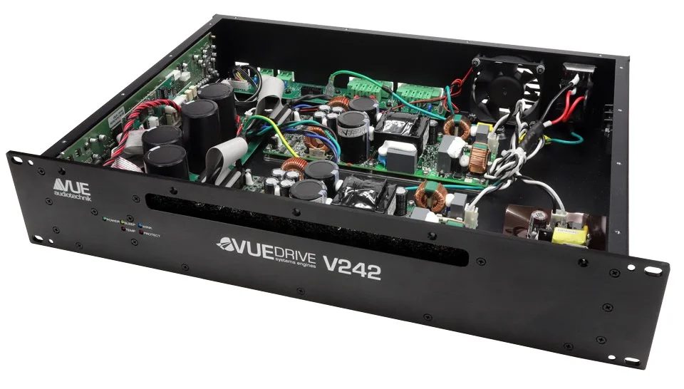 VUE audiotechnik V4-d DSP Amplifier, Network software, 4-kanal out