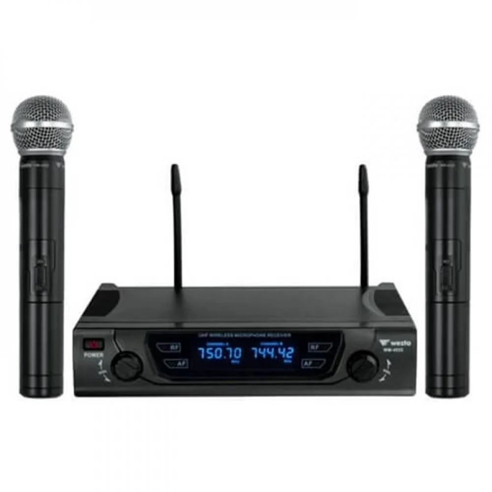 WESTA WM-452E çift EL Kablosuz Mikrofon Seti