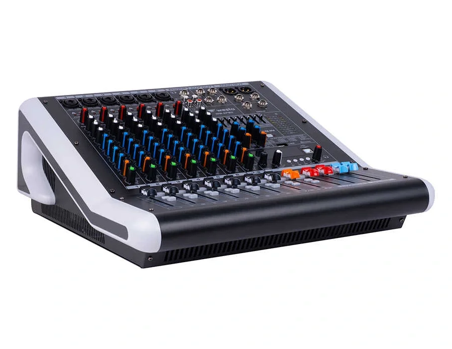 WESTA WM-8PMX 8-kanal 2x400W Powermixer USB Bluetooth