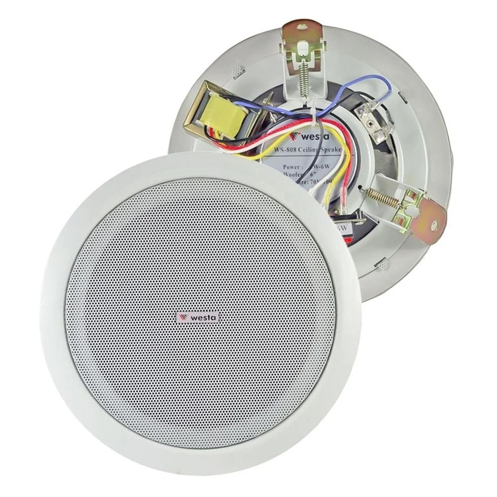 WESTA WS-807 5" Metal Tavan Hoparlörü 3,6W/100V