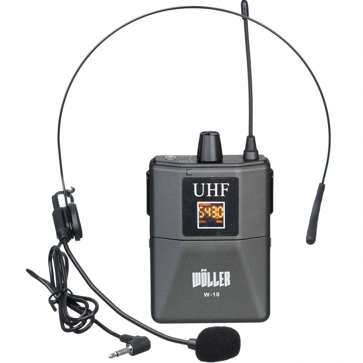 Wöller W-10Y Beltpack Transmitter + Headset Mikrofon W-1540 ve W-1230 uyumlu