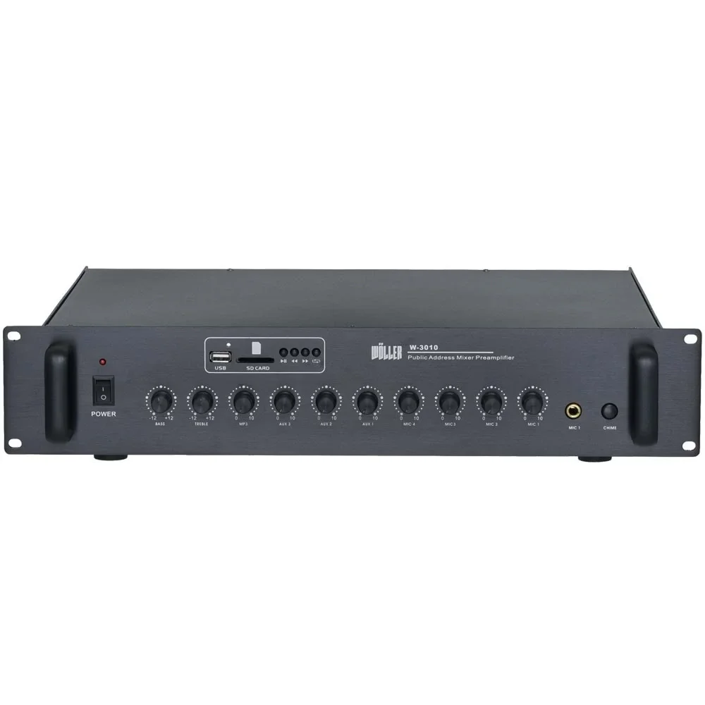 Wöller W-3010 Premplifikatör Mixer 10-kanal
