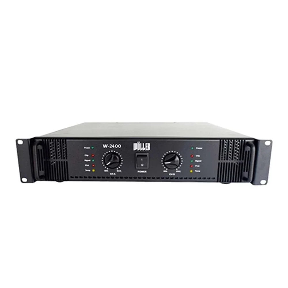 Wöller W-2400 2 Kanal 100V Hat Power Amfi 2x200W