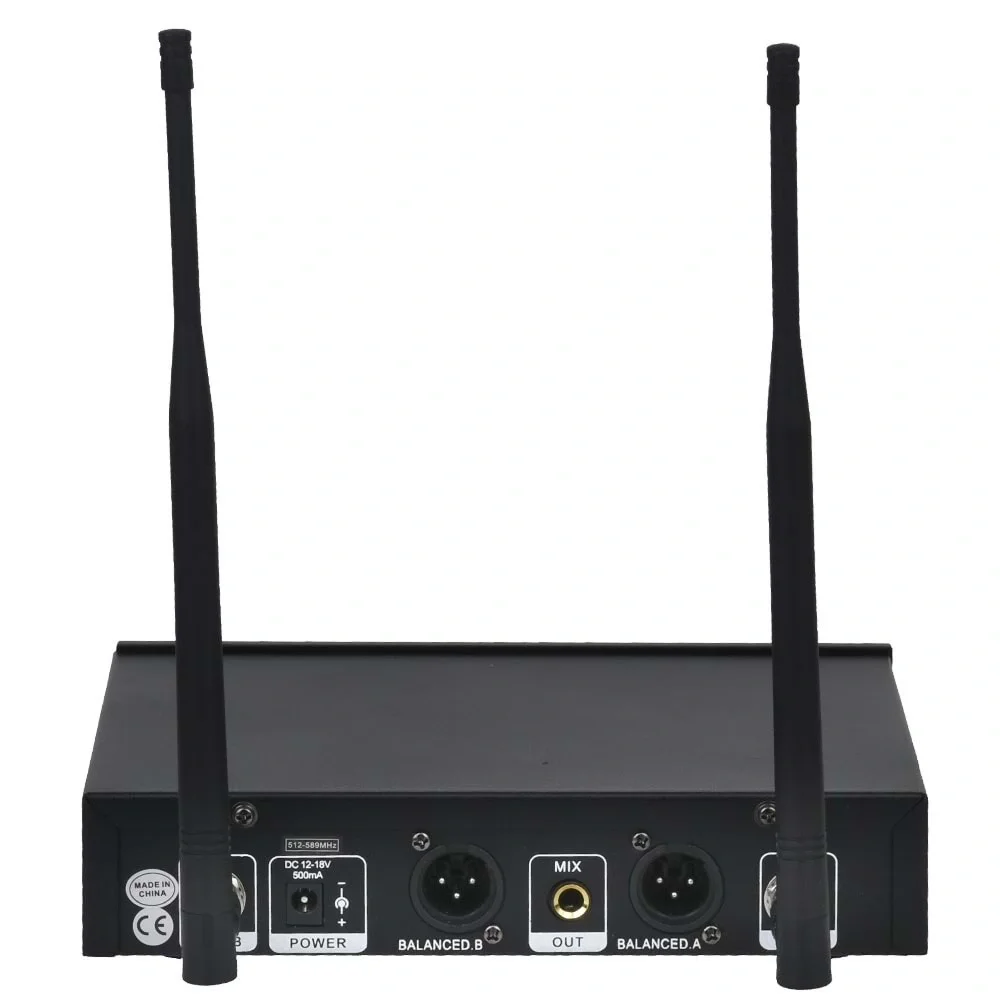 Wöller W-302EE Çift El UHF Kablosuz Mikrofon Seti