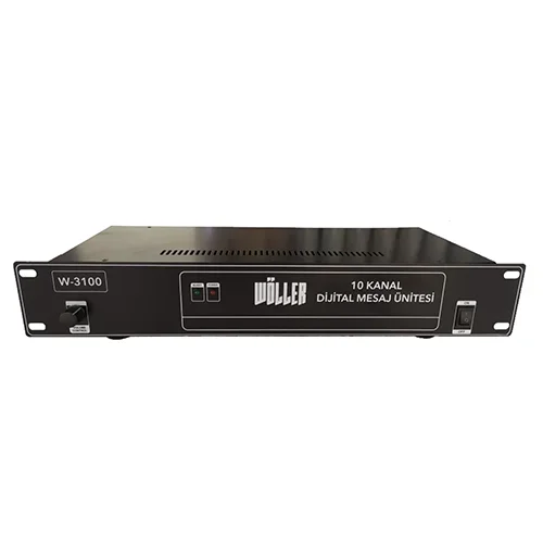 Wöller W-3100 Mesaj Kayıt Ünitesi 10-kanal