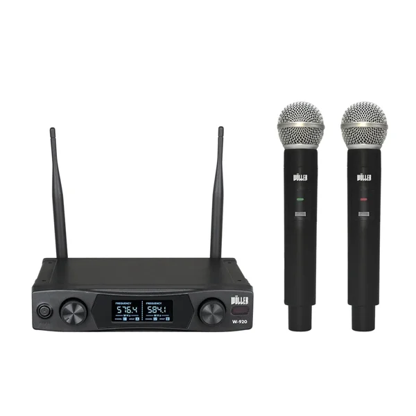 Wöller W-950EE Çift El UHF Kablosuz Mikrofon Seti 2X48