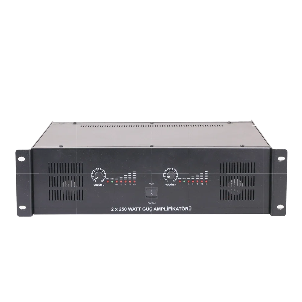 West MT-3000 Power Power Amplifikatör 2x500W/100v