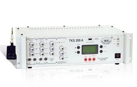 West Sound TKS 209A V2 Amfili Okul Zil Saati 2x150W/4-ohm