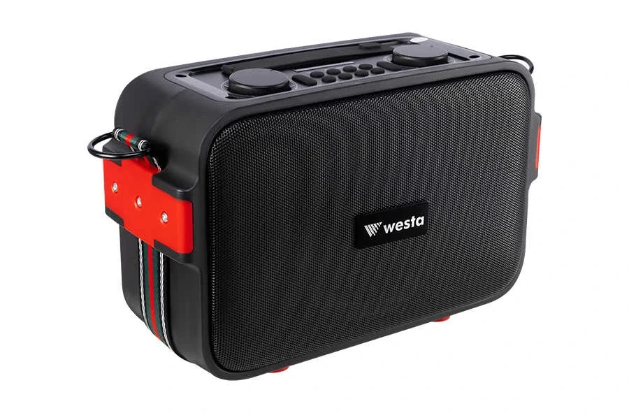 Westa WAP-500H 6" Taşınabilir Ses Sistemi | 50W EL Mikrofonlu, Bluetooth, USB