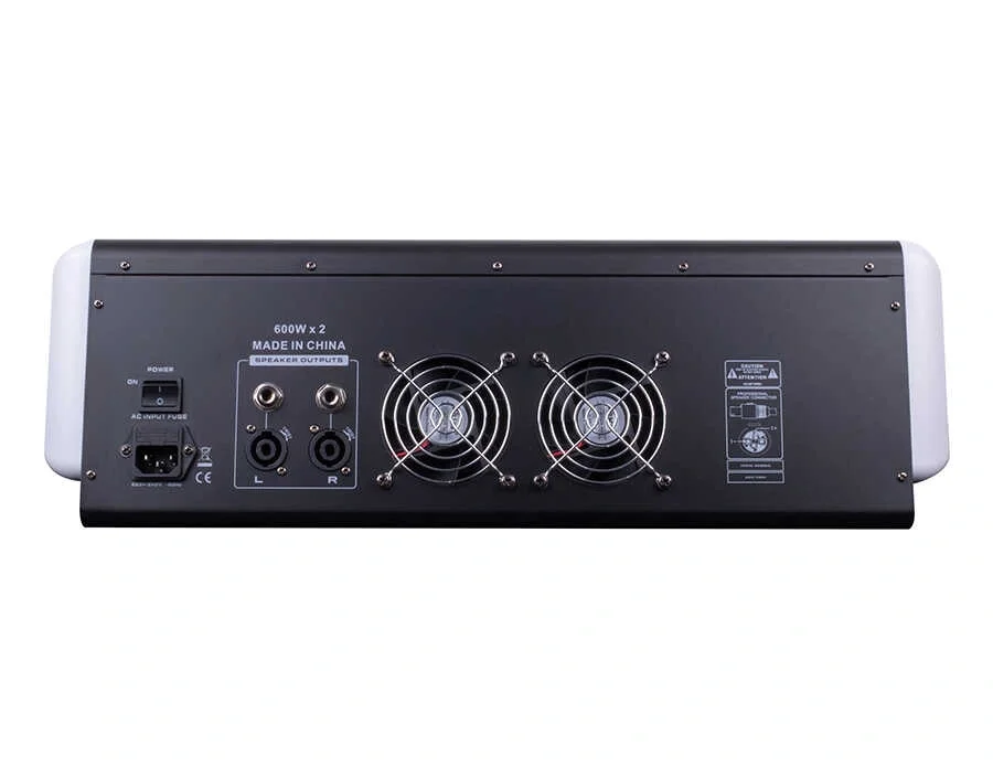 Westa WM-14PMX 14 Kanal 2x600W Powermixer USB / Bluetooth, 4-aux