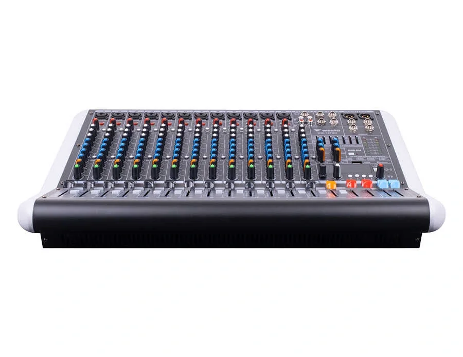 Westa WM-14PMX 14 Kanal 2x600W Powermixer USB / Bluetooth, 4-aux