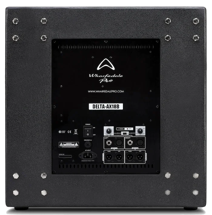 Wharfedale Delta AX18B Aktif Subwoofer 18" 1000/2000W Max 132-dB