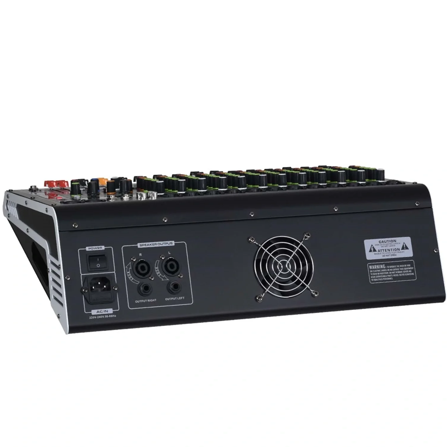 Wöller W12R1000 12 Kanal Power Mikser 2x500W, USB, Bluetooth