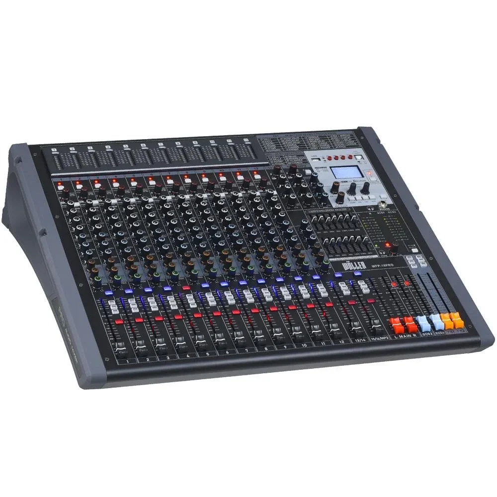 Wöller WFP-16PRO 16 Kanal Power Mikser 2x1500W, DSP Efekt