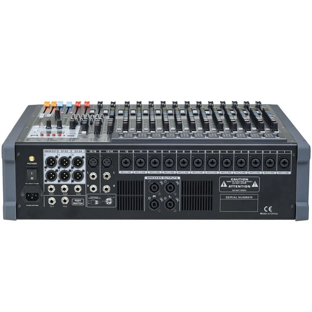 Wöller WFP-16PRO 16 Kanal Power Mikser 2x1500W, DSP Efekt