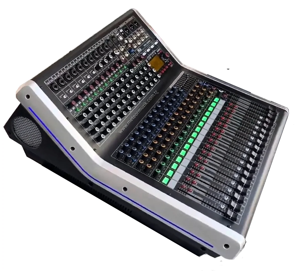 Wöller WPX-164PRO 16 Kanal Power Mikser 4x1300W, Çift DSP Efekt