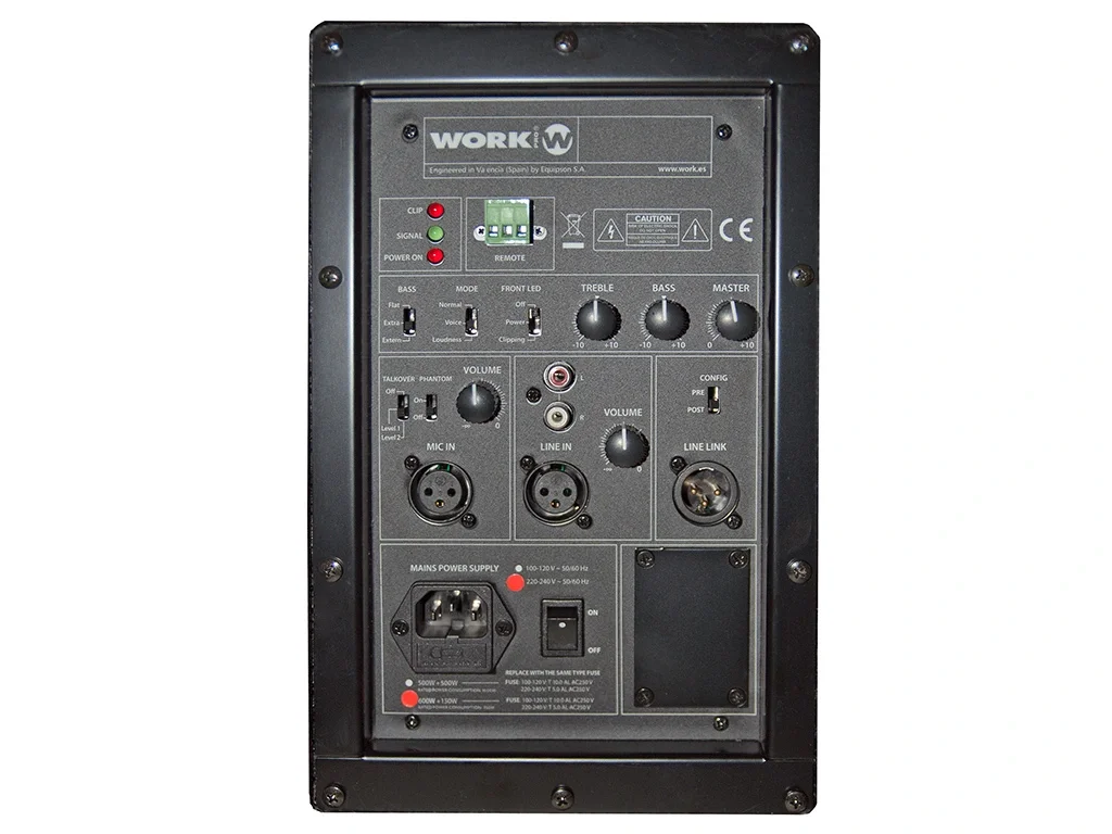 Work Mino-12A 12" Aktif Hoparlör 800W