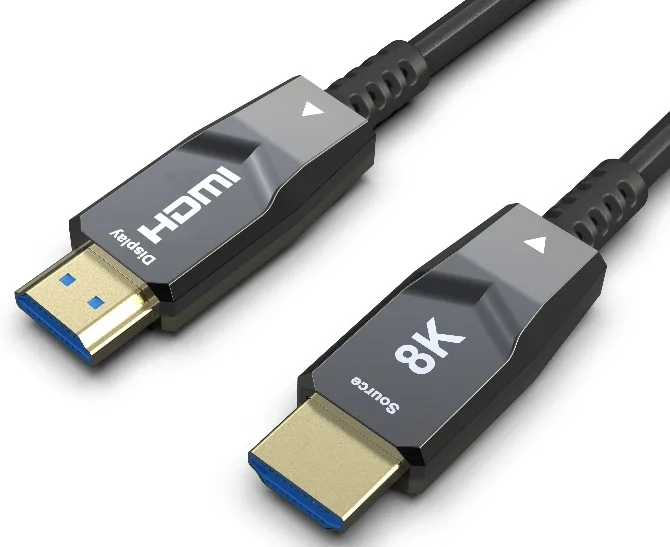 Woxcon-015 Fiber Optik HDMI Kablo 15-metre ( 8K 60Hz 2.1 AOC destekli )