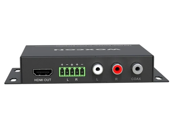 Woxcon CE-CVAD HDMI 2.0 Booster/Audio de-embedder 4K@60 4:4:4