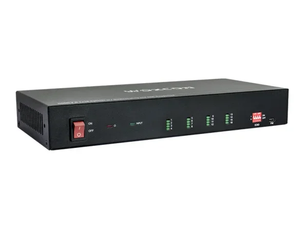 Woxcon SUH116-H2 1x16 HDMI Splitter, 4K 60Hz AOC ve Downscaling 1/16 HDMI Çoklayıcı