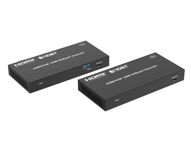 Woxcon WX-EHB150SK HDMI ve USB KVM Extender 18 Gbps HDBaseT Extender 150 Metre