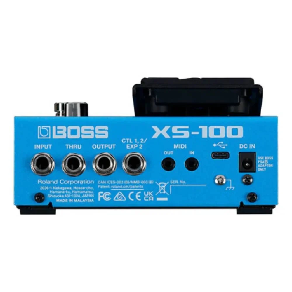 BOSS XS-100 Poly Shifter / Expression Shifter Efekt Pedalı