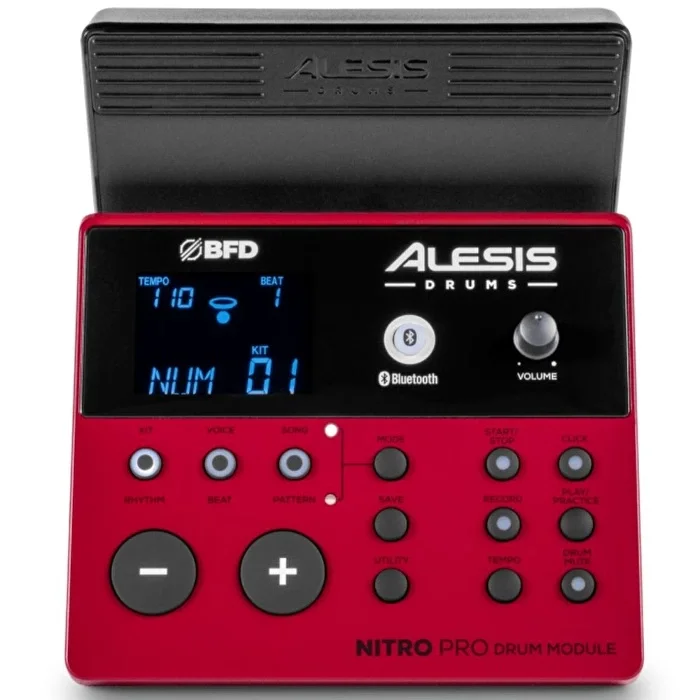 ALESIS Nitro Pro / 8 Parça Premium Elektronik Davul Seti: Bluetooth + BFD Player Full Paket