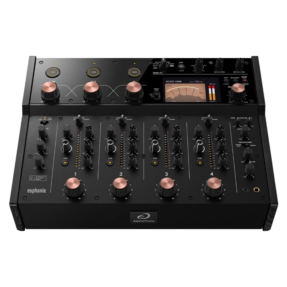 ALPHATHETA Euphonia 4 Kanal Rotary DJ Mikser
