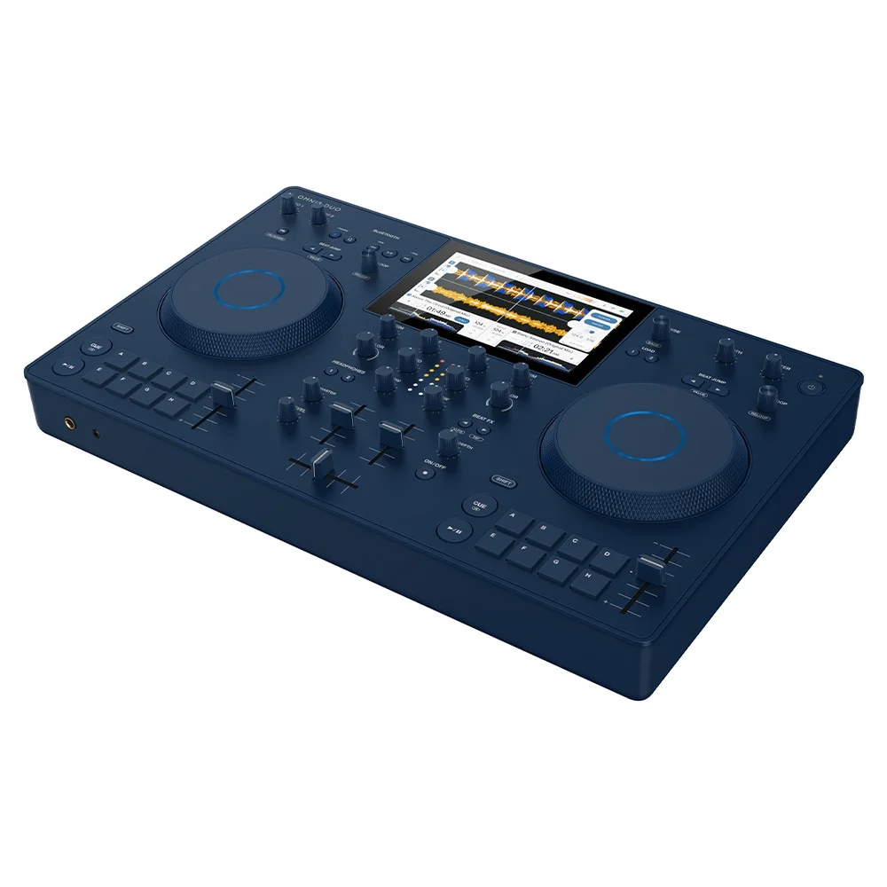 ALPHATHETA OMNIS-DUO Şarjlı All-in-one DJ Kontrol Ünitesi