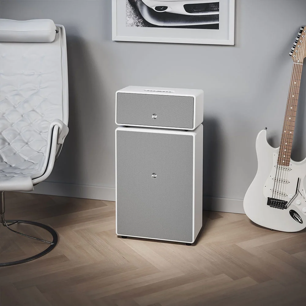 Audio Pro Drumfire II Beyaz Multiroom Akıllı Ev Hoparlör Seti