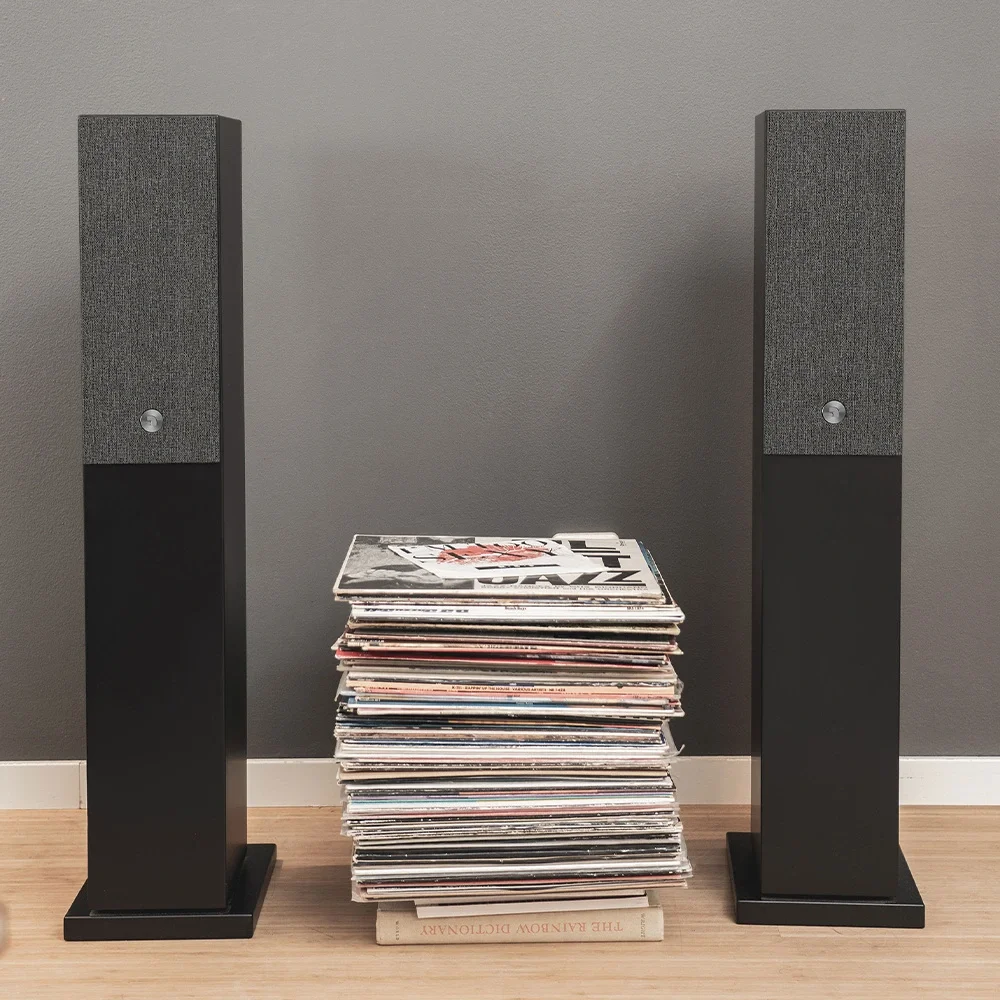 Audio Pro A38 Beyaz Aktif Kule Tipi Akıllı Ev Hoparlör Seti (Çift)