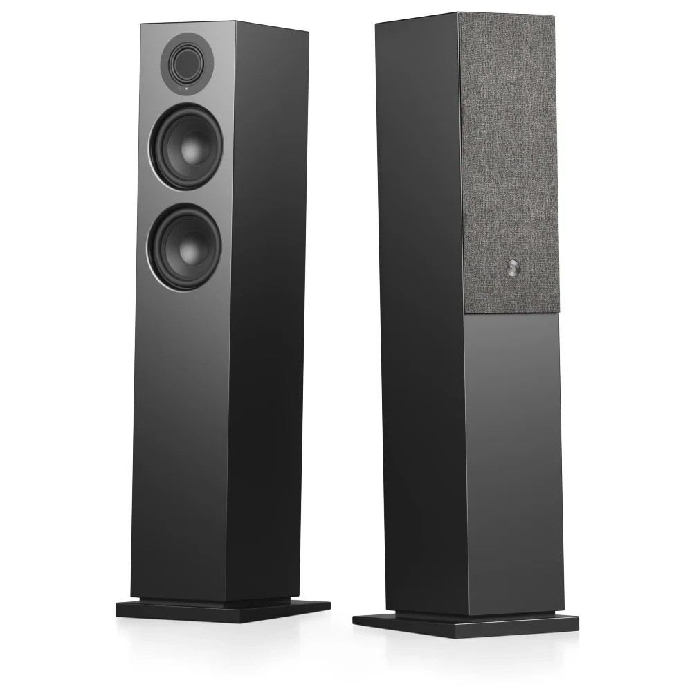 Audio Pro A48 Siyah Aktif Kule Tipi Akıllı Ev Hoparlör Seti (Çift)