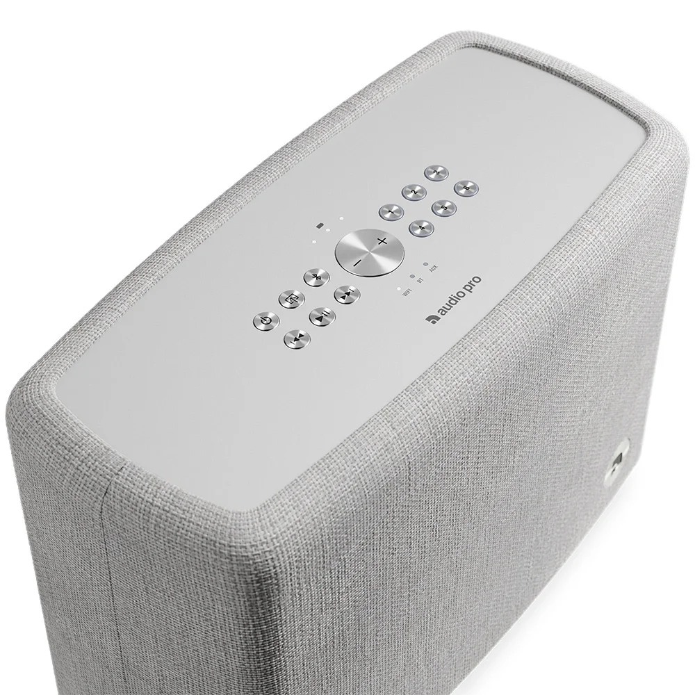 Audio Pro A15 W Açık Gri Şarjlı Multiroom Akıllı Ev Hoparlörü