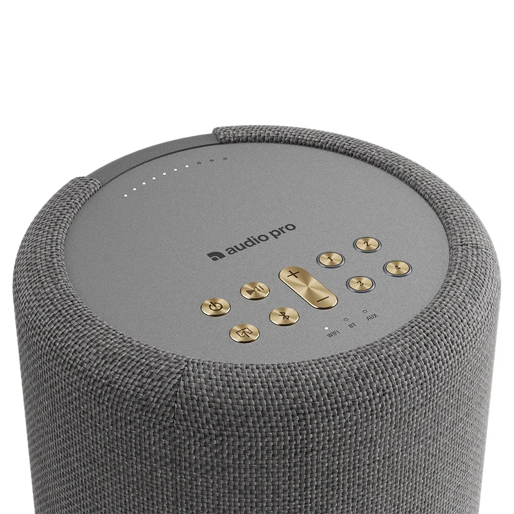 Audio Pro A10 MkII W Koyu Gri Multiroom Akıllı Ev Hoparlörü