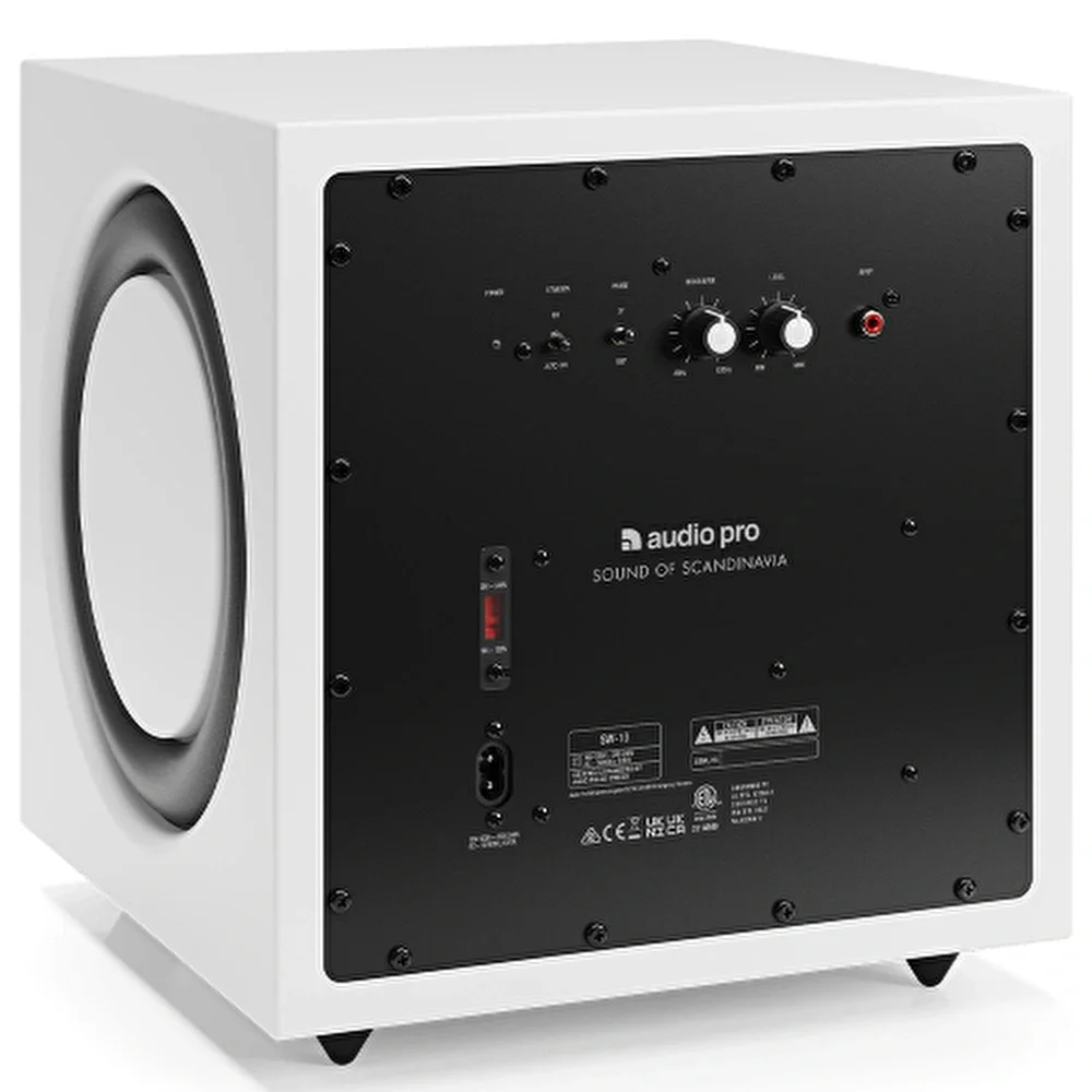 AUDIO PRO A38+SW-10 Beyaz 2+1 Aktif Multiroom Akıllı Ev Hoparlörü Seti