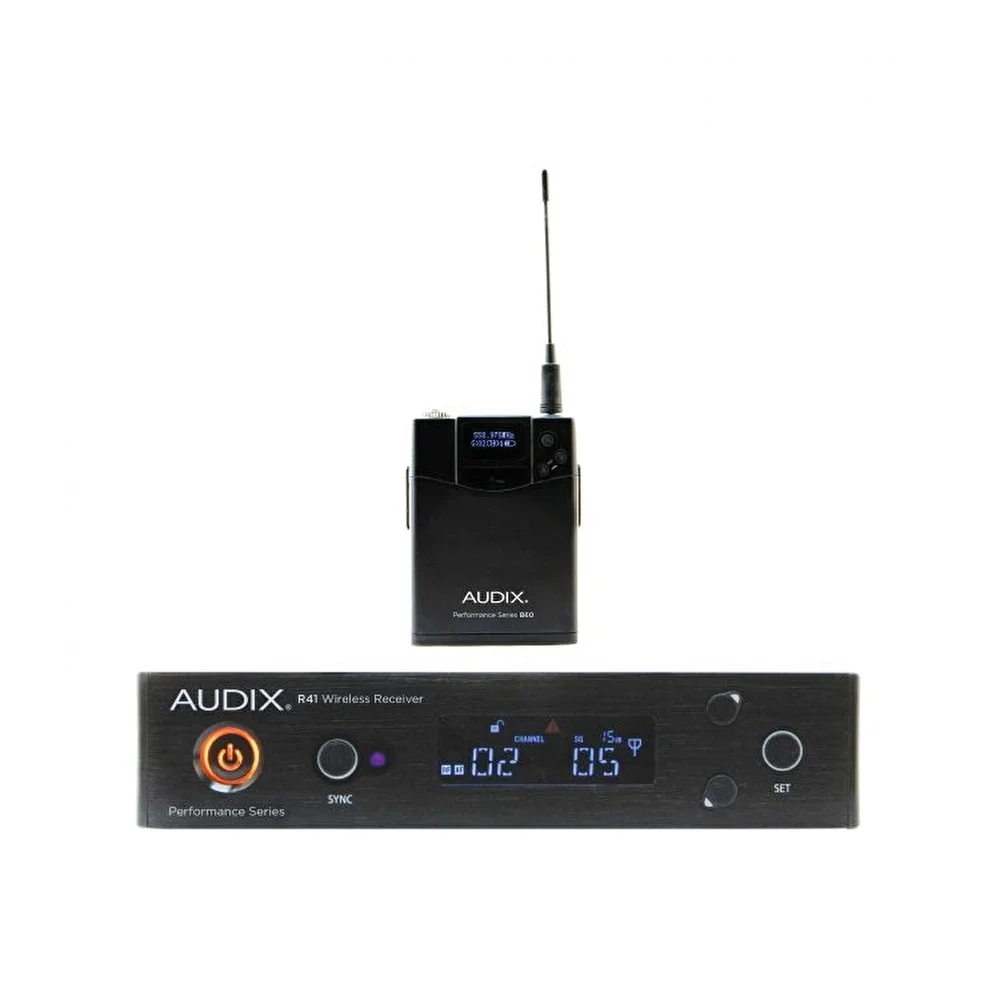 AUDIX AP41BPB B60 Bodypack Vericili R41 Alıcı