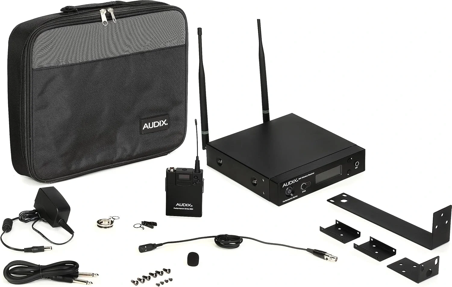 AUDIX AP41FLUTEB ADX10FLP Kondenser Mikrofonlu ve Asma Aparatlı R41 Alıcı&amp; B60 Bodypack Verici