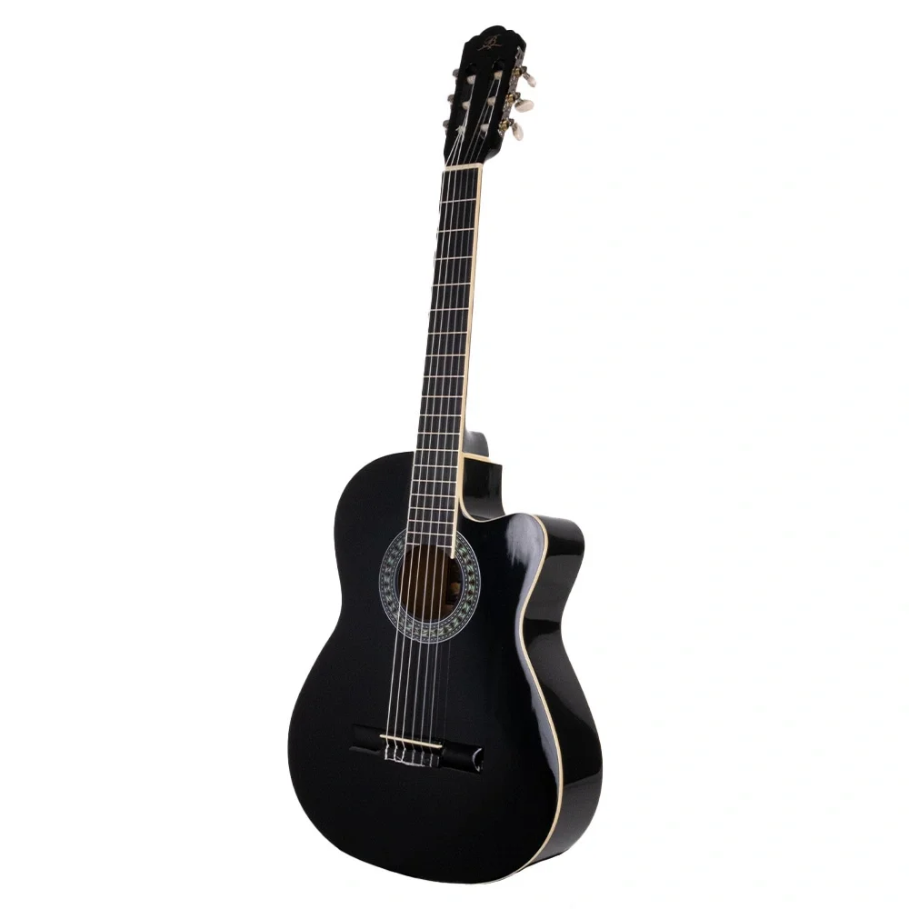 Barcelona LC 3900 CBK Cutaway Siyah Klasik Gitar
